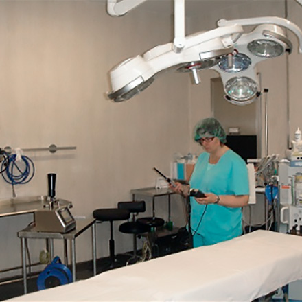 Sector hospitalario, calidad del aire
